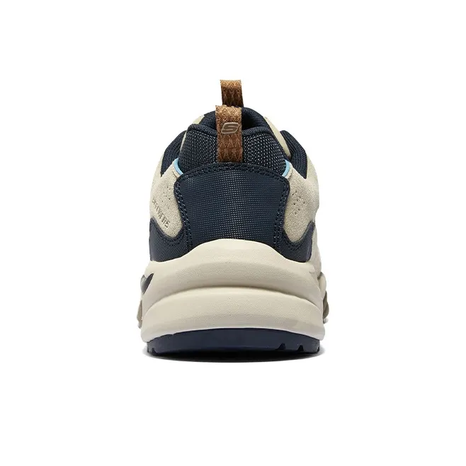 Skechers Durable Breathable Low Top Outdoor Shoes Men's Blue-4