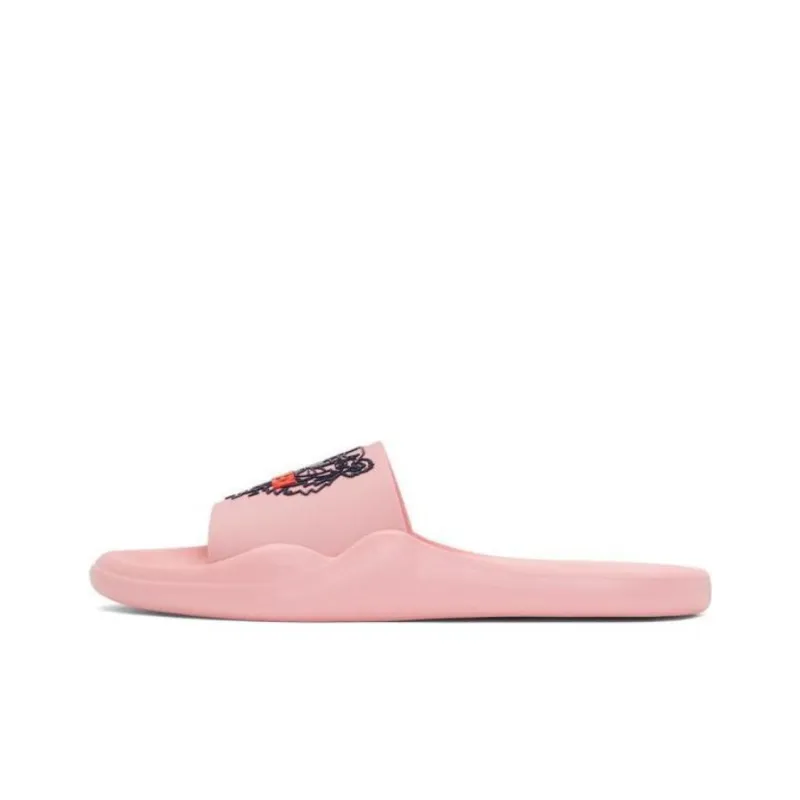 KENZO Rubber Sole Antibacterial Slide Slippers Women's Pink-0