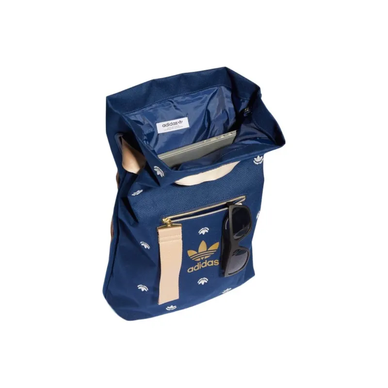 Adidas Trefoil Crest Bucket Backpack Dark Blue-3