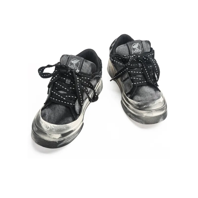 Jifffly Wear-resistant Lightweight Breathable And Non-slip. Low-Top Skateboard Shoes Unisex-4