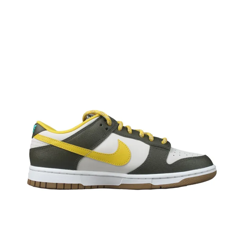 Nike Dunk Low Retro Premium Cargo Khaki Vivid Sulfur-1