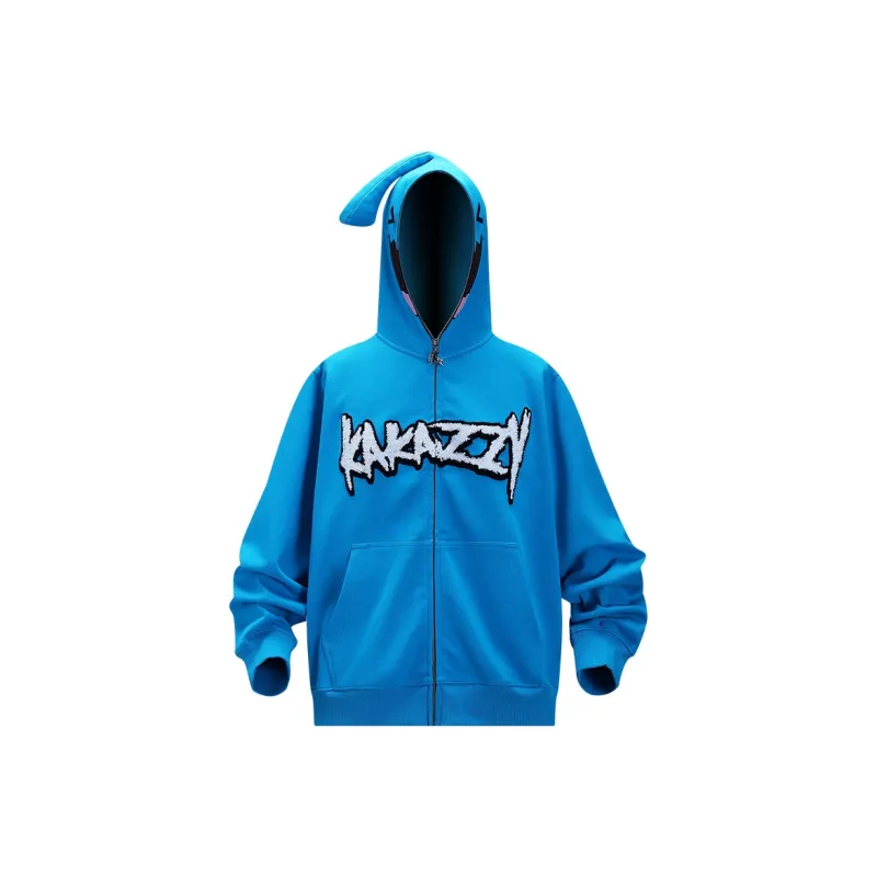 KAKAZZY Sweatshirts Unisex Blue-1