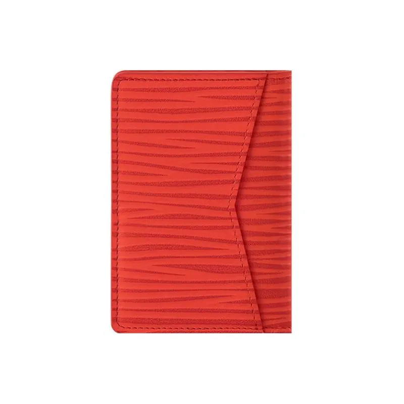 LOUIS VUITTON Pocket Organizer Vermillion Red-2