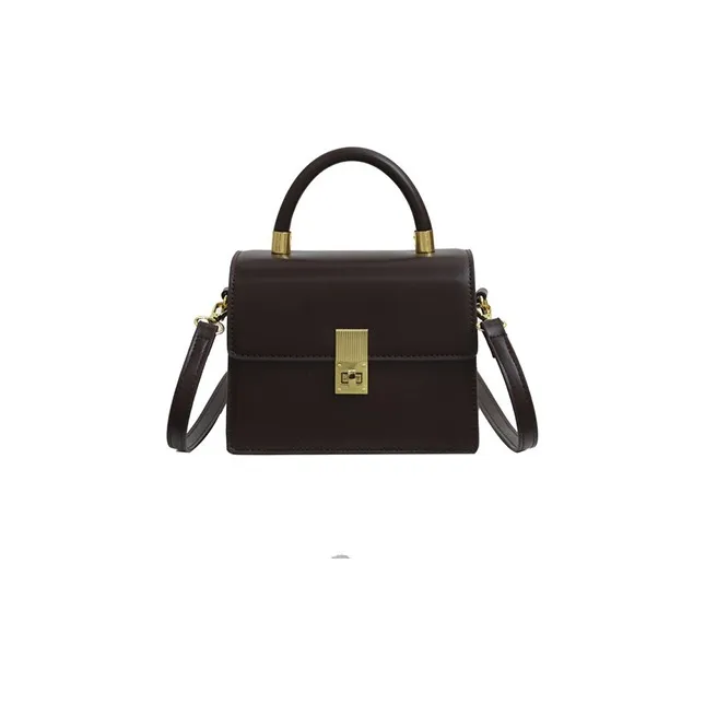 JANE KLAIN PU Small Square Bag One Shoulder Handbag Regular Women's White/Black/Coffee-14