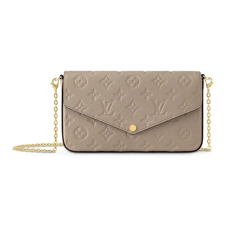 LOUIS VUITTON Felicie Pochette Turtledove-0