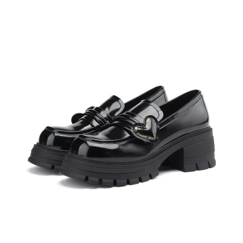 DAPHNE Loafers Women's Beige/Black/Green-11