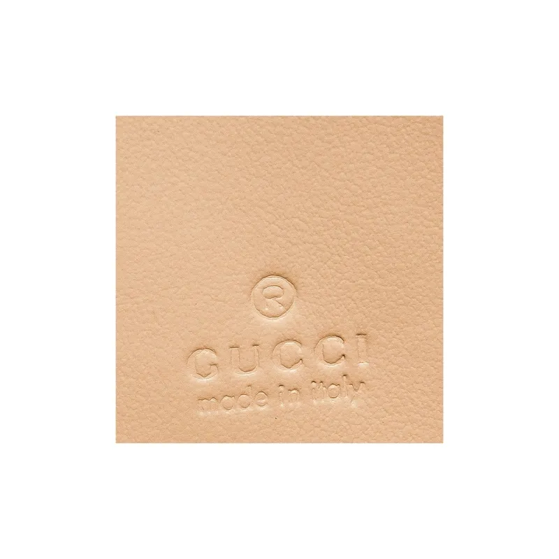 GUCCI GG Marmont Embossed Leather File Folder Coin Purse Clutch Women's White-5