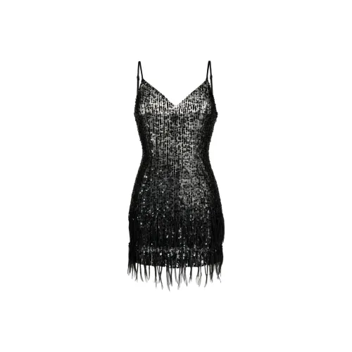 Elisabetta Franchi Slip Dresses Women's Black