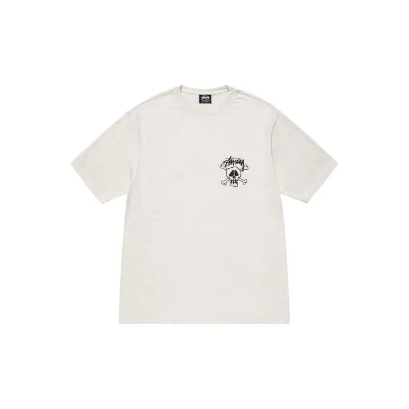 Stussy Skull Bones Pigment Dyed Tee-1