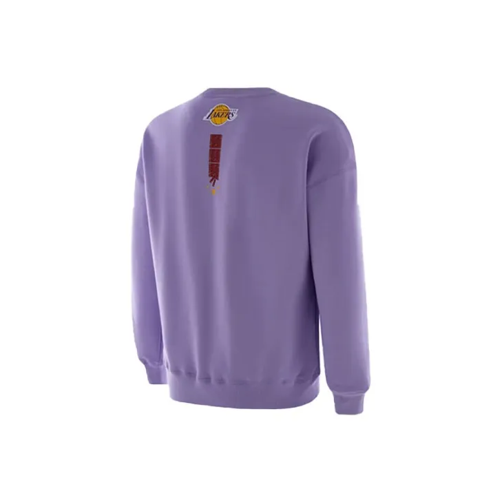 NBA Los Angeles Lakers Sweatshirts Unisex Imperial Purple-1