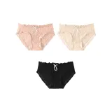 3 Pack (Black+Apricot+Pink)