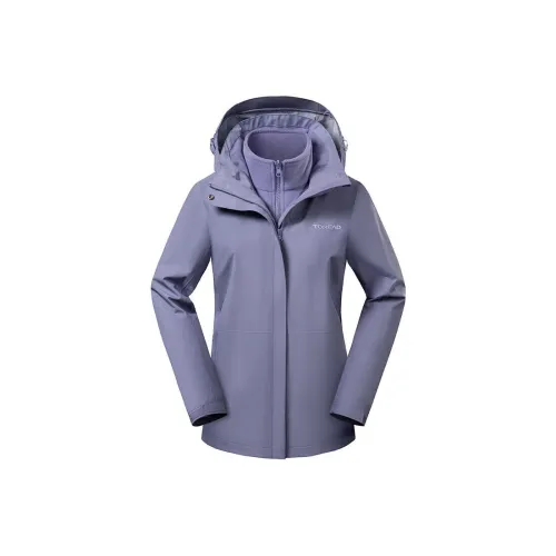 TOREAD Windbreaker Jackets Women's Quiet Purple