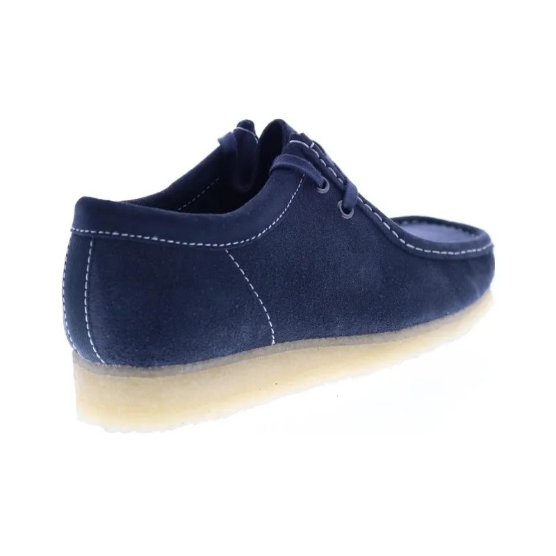 Wallabee Clarks 'Ink Suede'-3