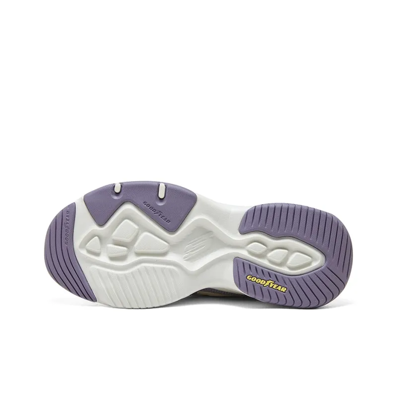 Skechers Dlites 1.0 'Beige Purple Blue' Women's-5