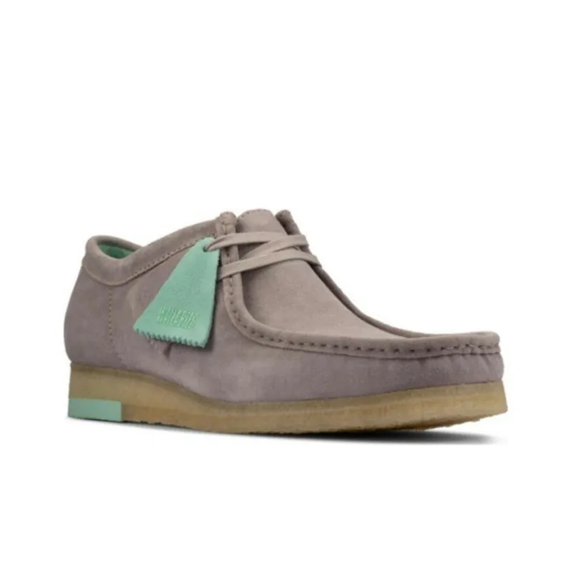Clarks Wallabee 'Grey Combination'-2
