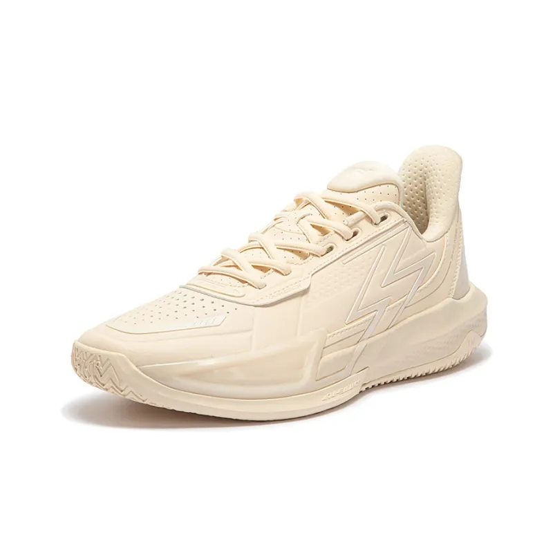 361° BIG3 4.0 PRM Basketball Shoes Men Low Top Beige-1