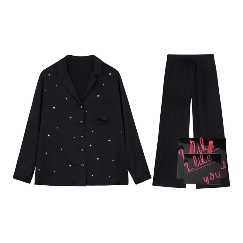 Flow Yarn Women's Pajama Sets-2
