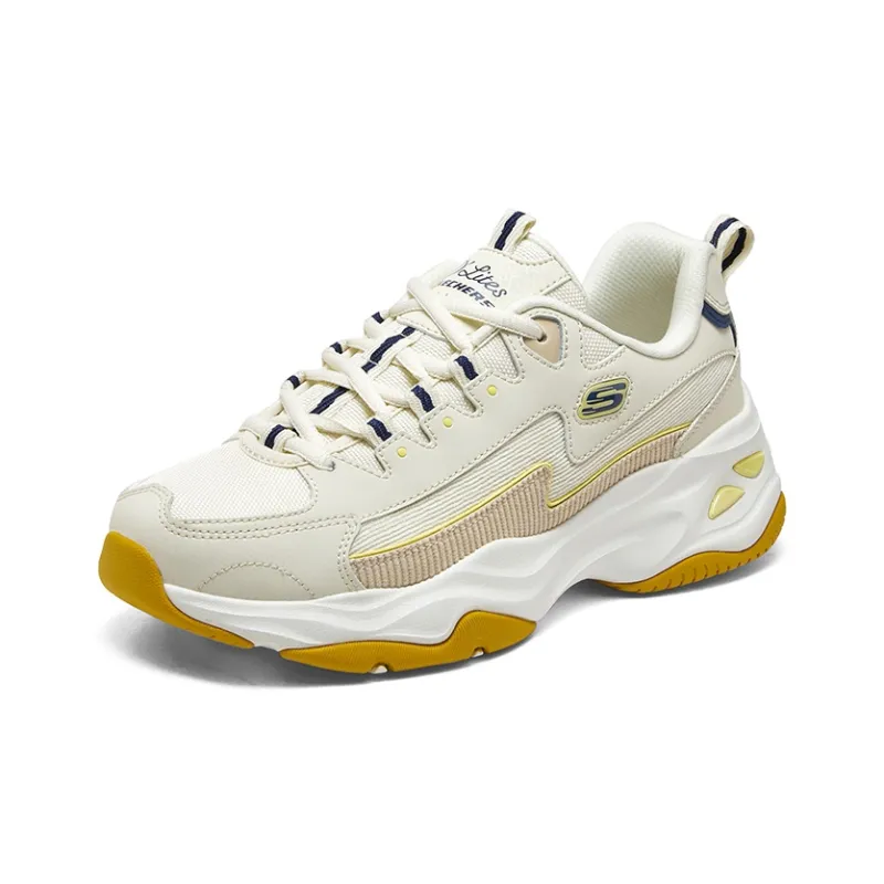 Skechers Dlites 1.0 'Beige Khaki' Women's-2