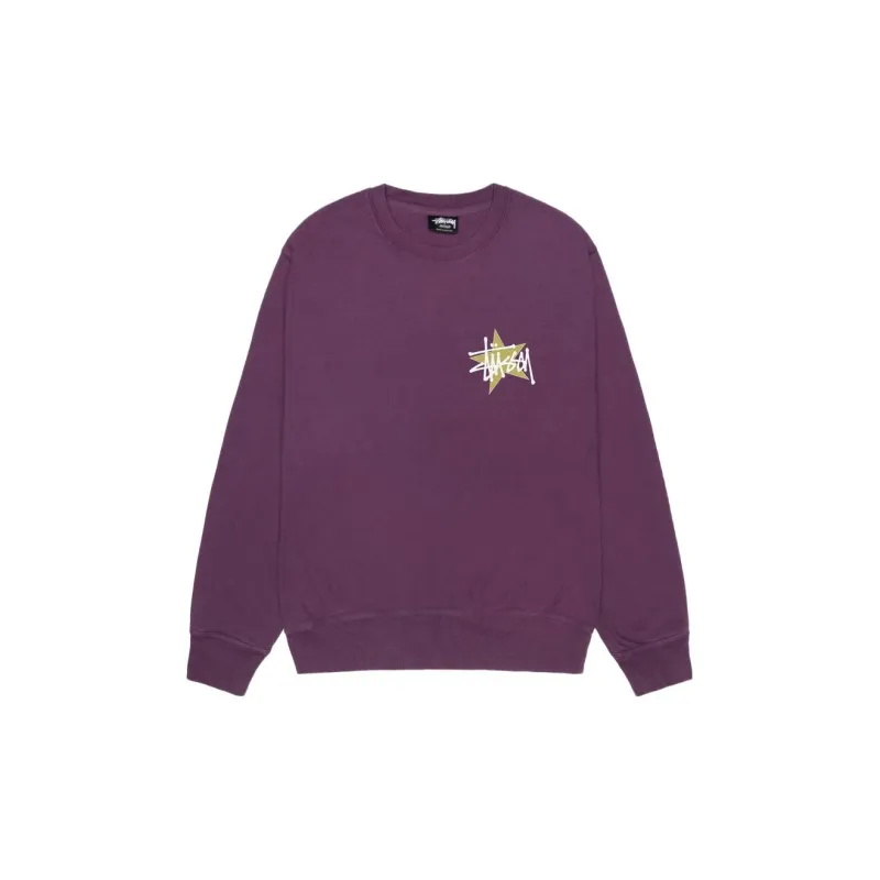 Stussy Star Pigment Dyed Crew-8