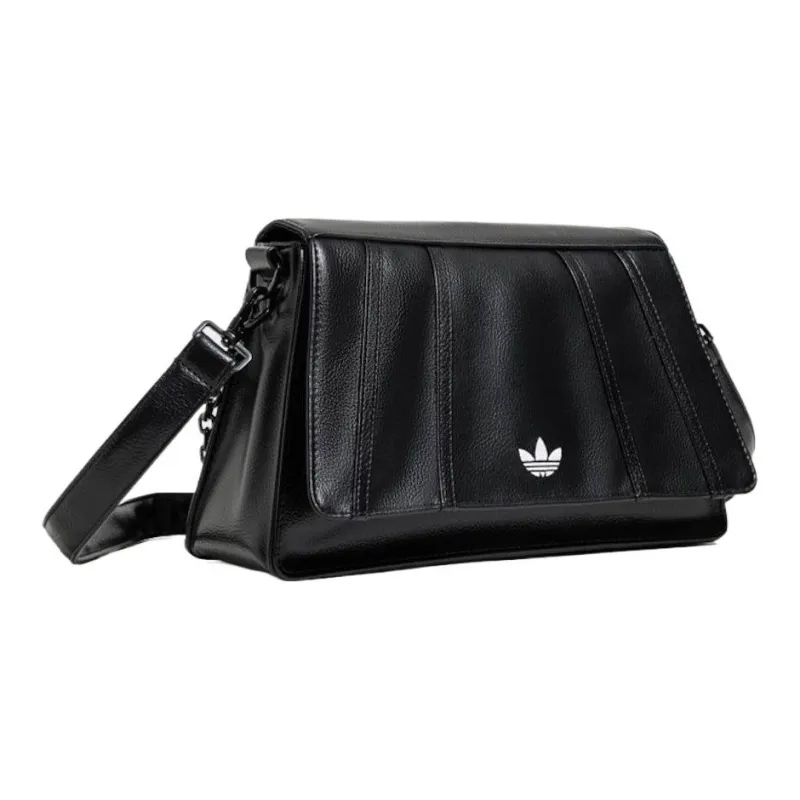 Adidas Polyurethane Coated Film Shoulder Bag Regular Women's Black-2