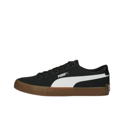 PUMA Bari Series Skateboard Shoes Unisex Low-Top Black/White