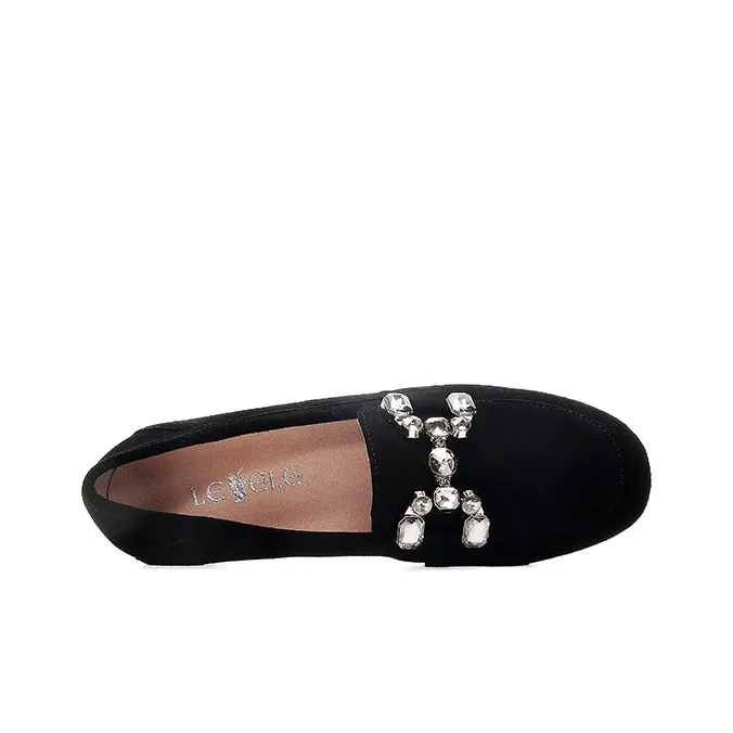LESELE Loafers Women's Black-3