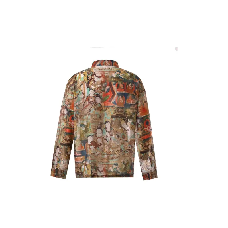 SANSHENGLIUBU Shirt Unisex Multicolor-1