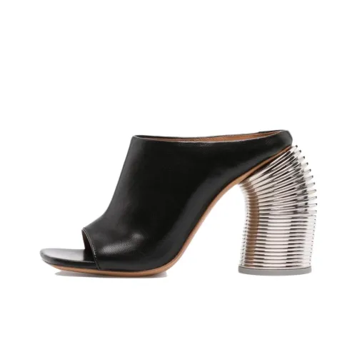 OFF WHITE Spring 110mm Leather Sandals Women's