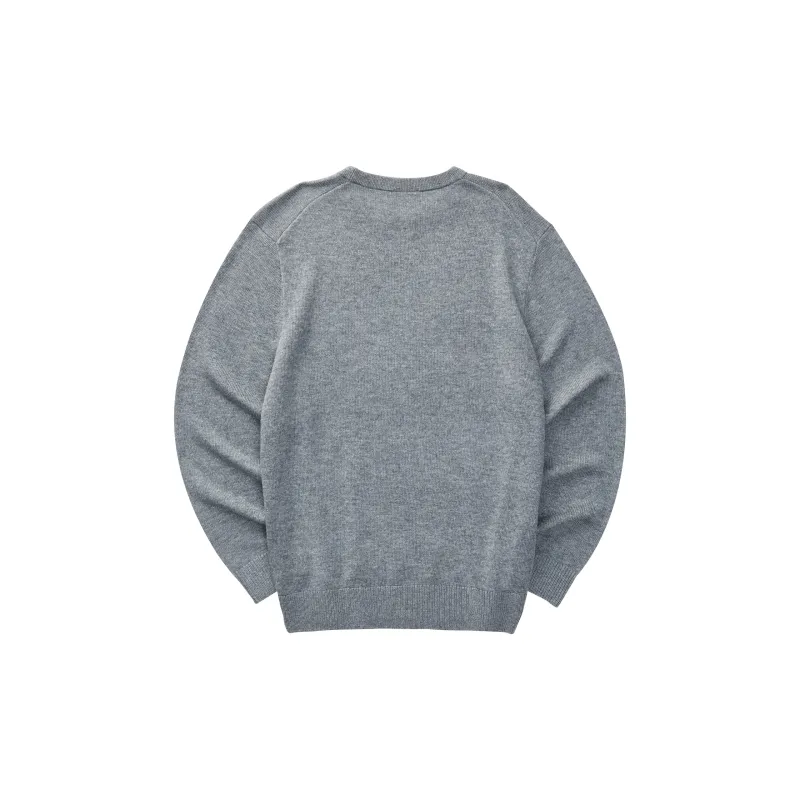 Skechers Diamond Series Sweaters Men Medium Heather Gray 004F-1
