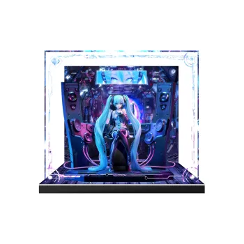 AOWOBOX Compatibility With P1S PRISMA WING Hatsune Miku Miku V Home Neco Figure Display Case Model Accessories
