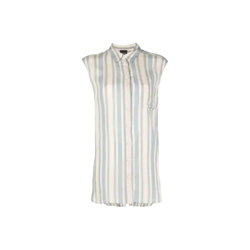 ASPESI Stripe-print Sleeveless Blouse