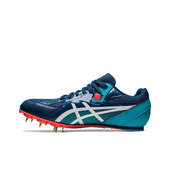 Asics Effort 13 Track And Field Spike Shoes 'Navy Aqua Blue Black'