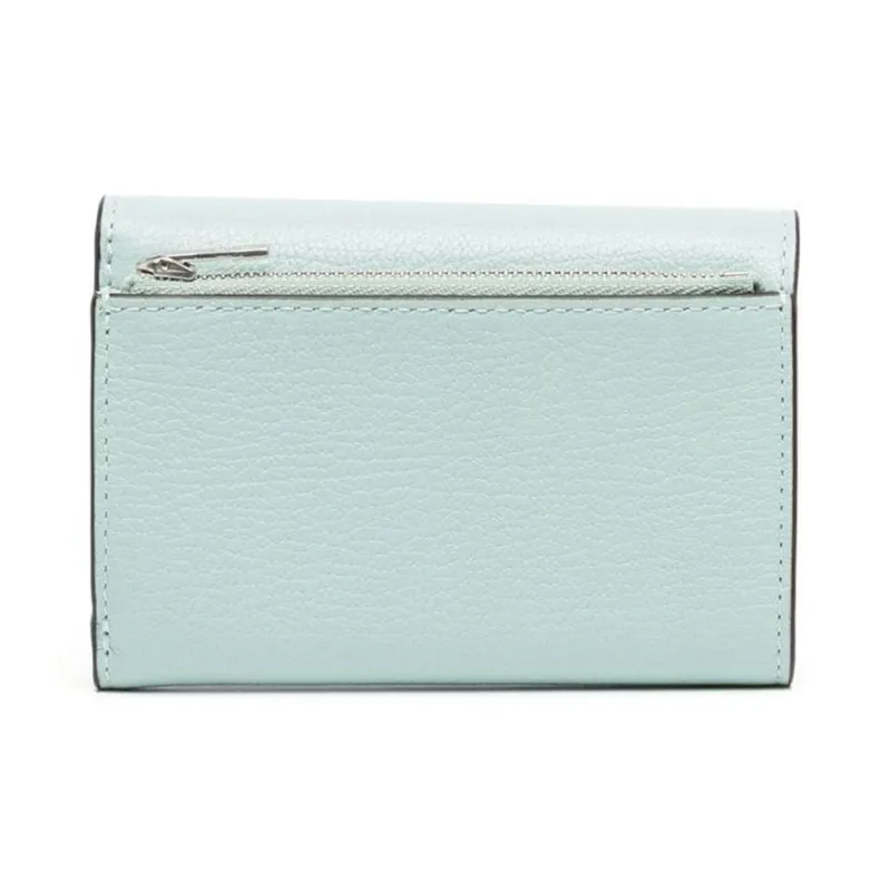 Mulberry Leather Wallet Women's Light Blue-1