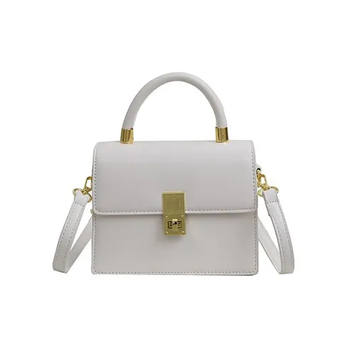 JANE KLAIN PU Small Square Bag One Shoulder Handbag Regular Women's White/Black/Coffee-1