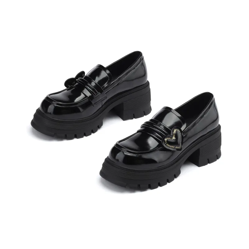 DAPHNE Loafers Women's Beige/Black/Green-12