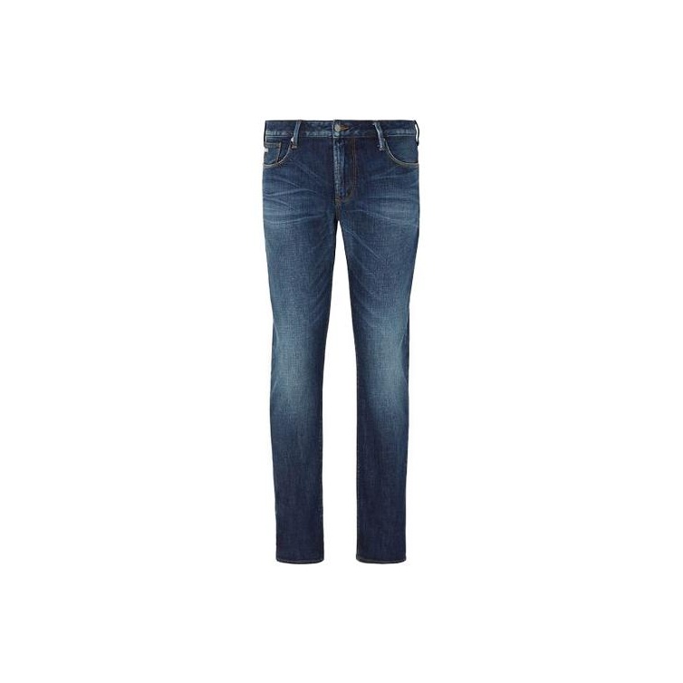 Dark blue armani jeans mens best sale