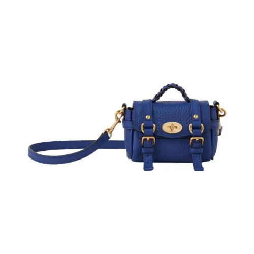 Mulberry Alexa Crossbody Bags Blue