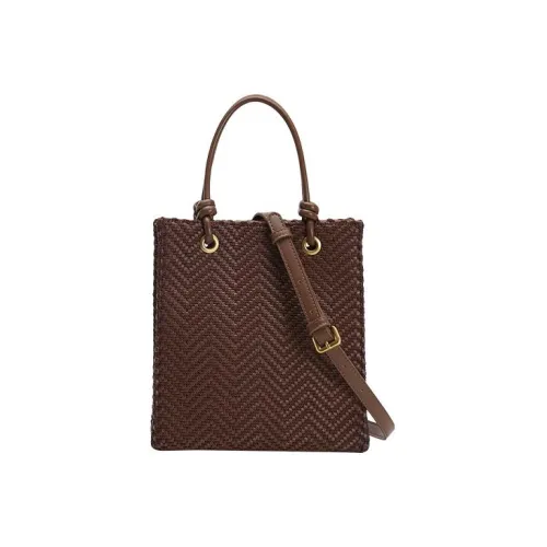 URBAN REVIVO Handbags Red Brown