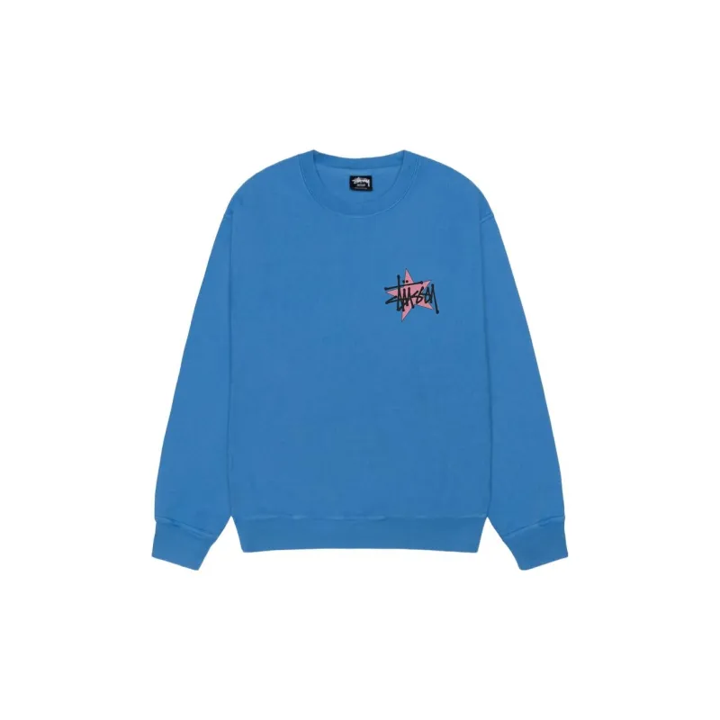 Stussy Star Pigment Dyed Crew-1