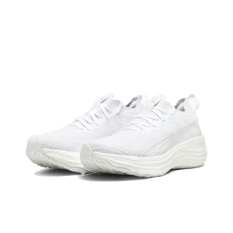 PUMA ForeverRun Nitro Knit 'White Feather Grey'-2