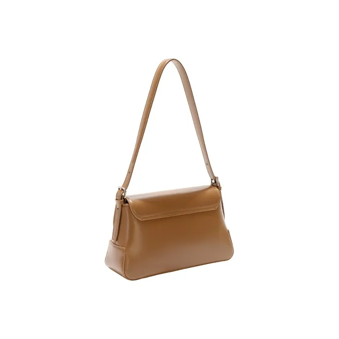 GXFMOD Cow Leather Shoulder Bag, Crossbody Bag Women's Brown/Black/Coffee-3