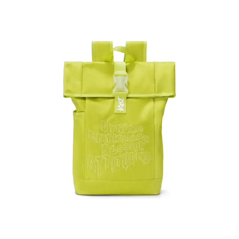 DRACONITE Polyester Students Backpack Regular Unisex Lime Neon Green-0