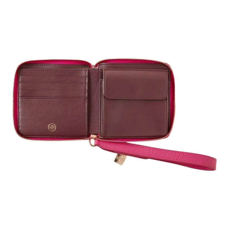 Mulberry Leather Wallet Regular Women's Mulberry Pink-1