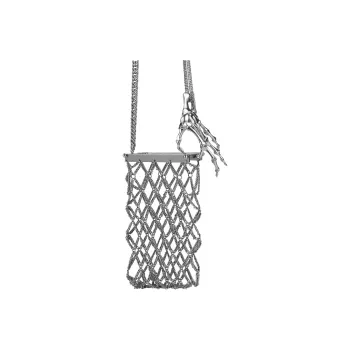 BLACKHEAD Metal Crossbody Bag Shoulder Bag Small Size Women's Silver