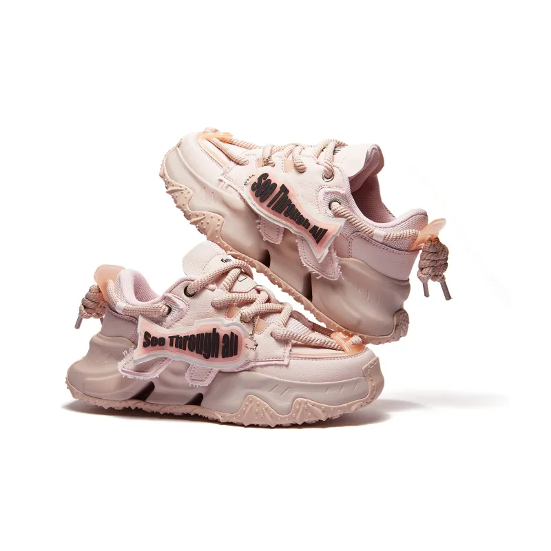 RIFUGIO VO' Flying Fish No.1 Wear-Resistant Height Increasing Low-Top Chunky Sneakers Unisex-44