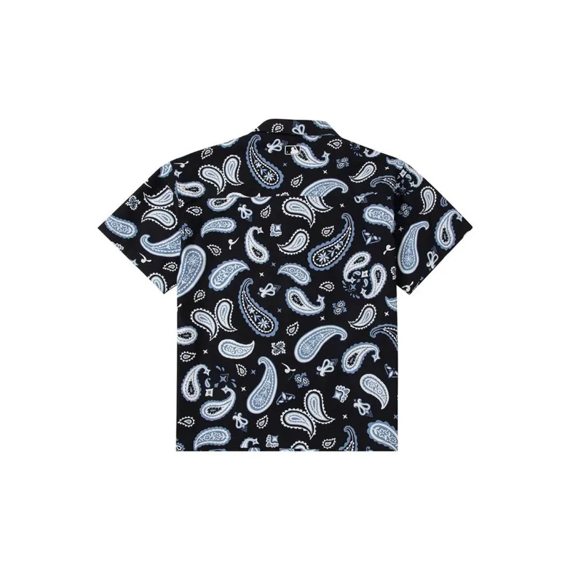 MLB Cashew Flowers Shirts Unisex Black-1