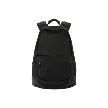 BJIAX Nylon Laptop Backpack Regular Unisex Black