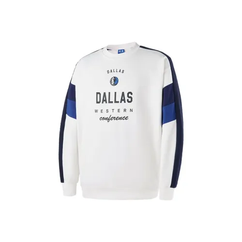 NBA Dallas Mavericks Sweatshirts Unisex White