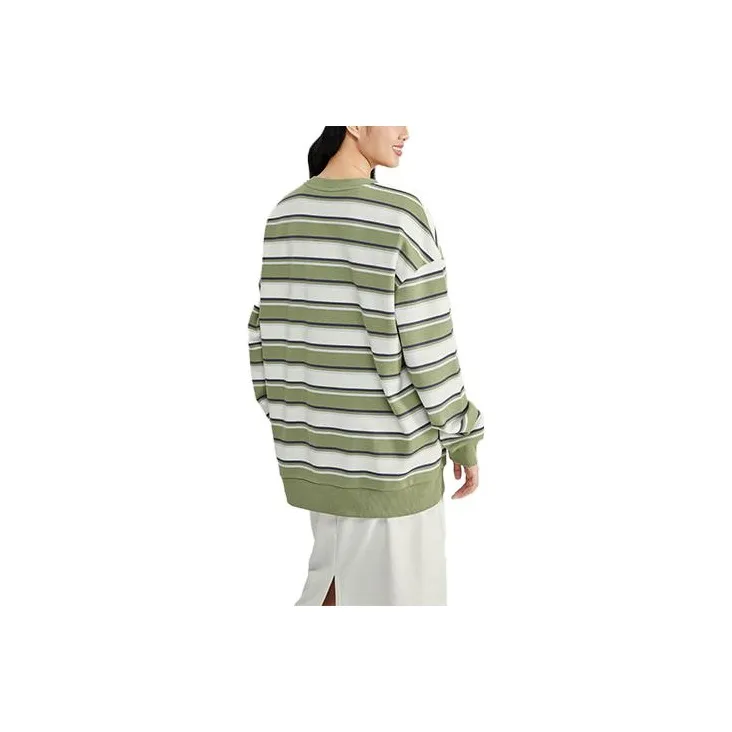Skechers Sweatshirts Unisex White Multicolor Stripes/0433-1