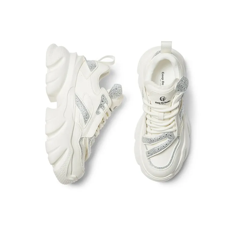 Coup De Foudre Low Top Chunky Sneakers 7cm Women's-8